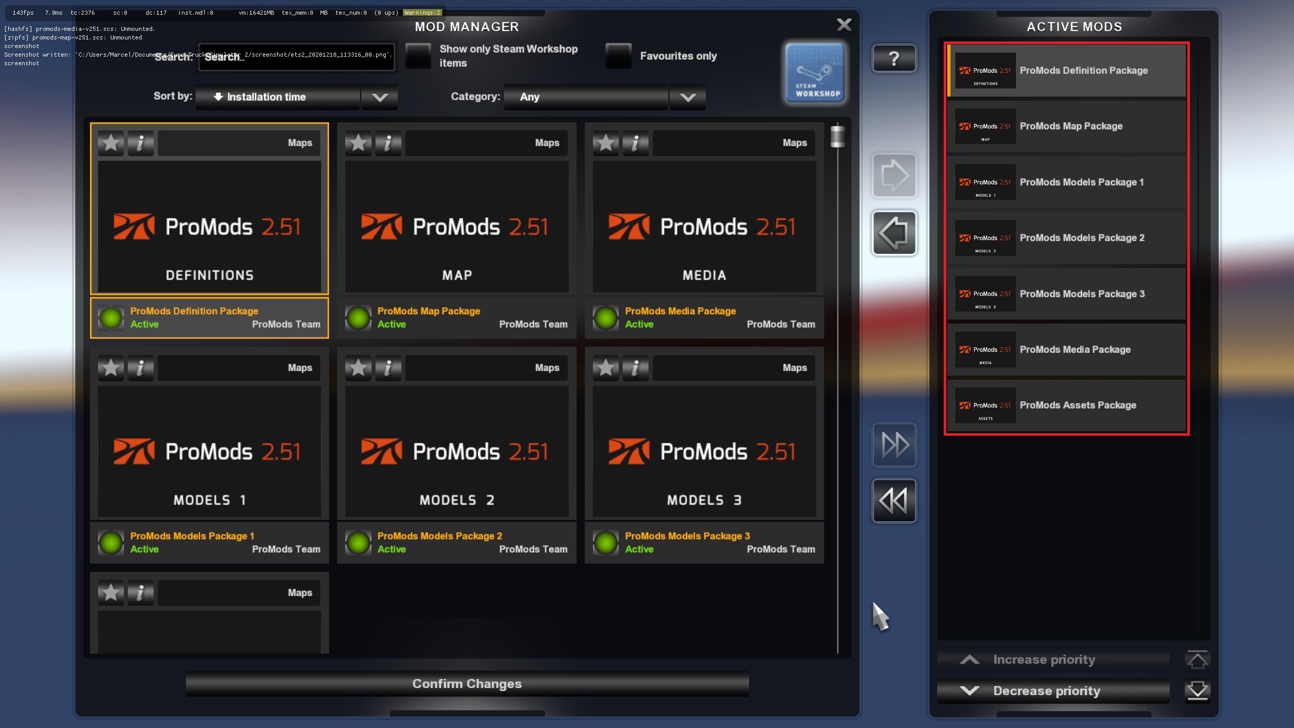 installer-configurer-ProMods-ETS2